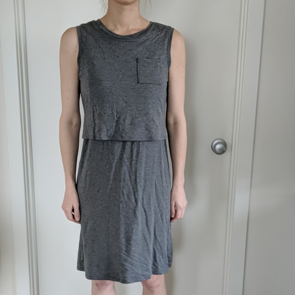 Maternity and nursing dress